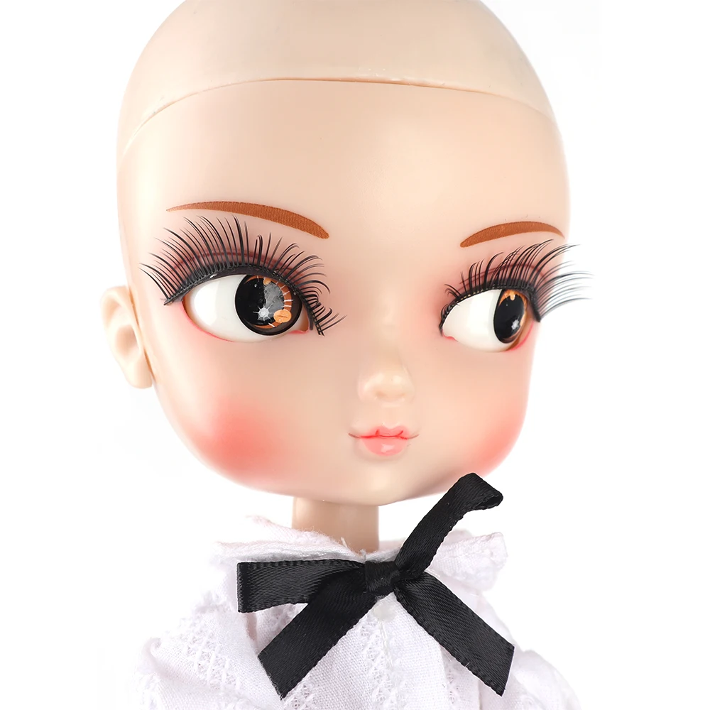 0,4 см-0,7 см DIY кукла ресницы макияж, ресницы для BJD/SD лицо вверх ресницы куклы аксессуары детские подарки Детские игрушки