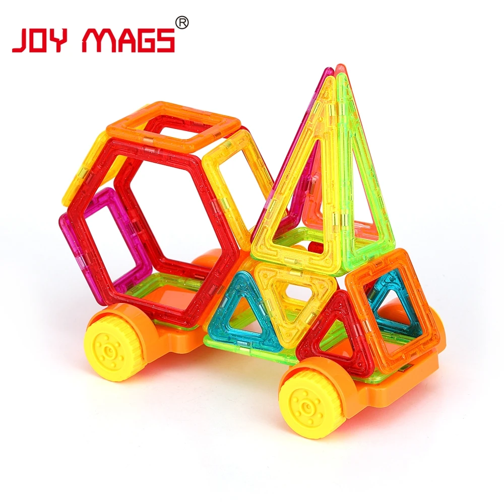 JOY MAGS игрушка мини Магнитная 100/110/130 шт./лот строительные блоки игрушки DIY 3D Магнитный конструктор развивающие кирпичи