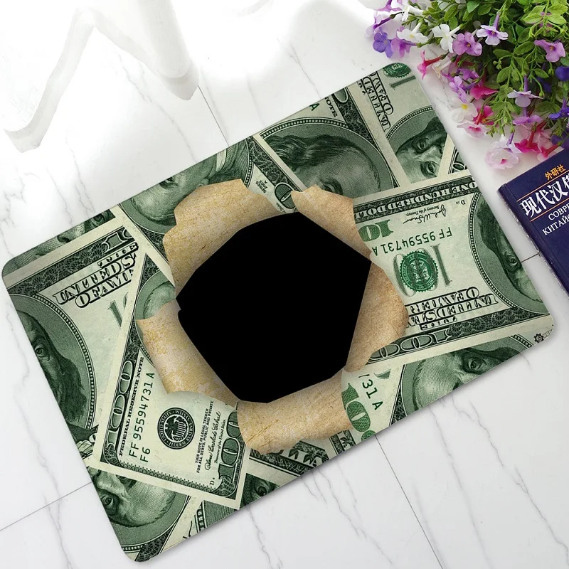 Входной коврик с возможностью заработать деньги за доллары США коврики для