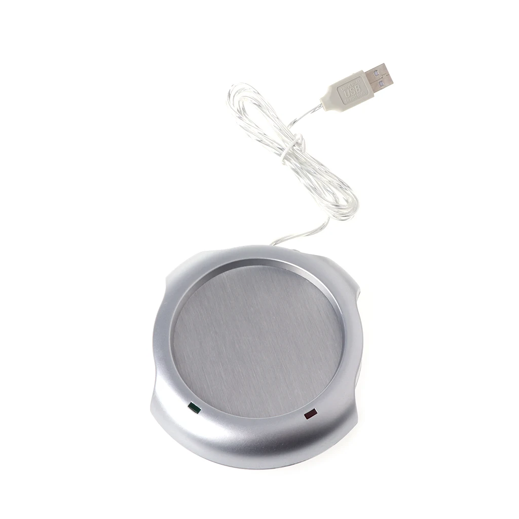 Мини USB электрическая чашка для напитков подогревающая пластина офиса и