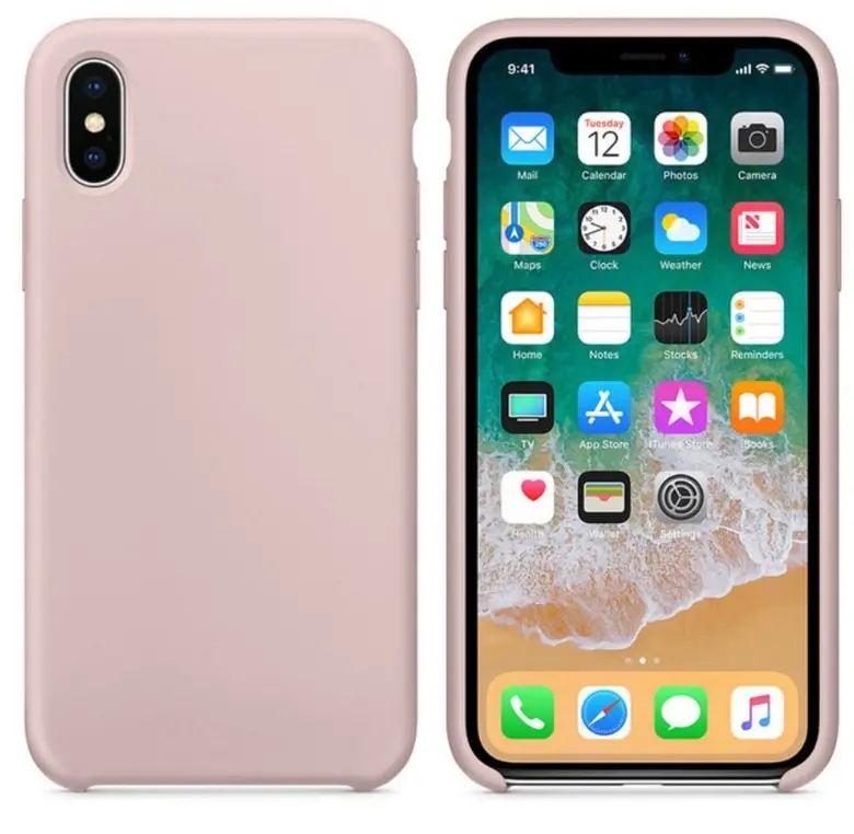 Для iphone Xs Max чехол IMD кожа жидкий силиконовый официальный логотип Стиль Защитная крышка для iphone XS XR Xs Max 5,8/6,1/6,5 Дюймов