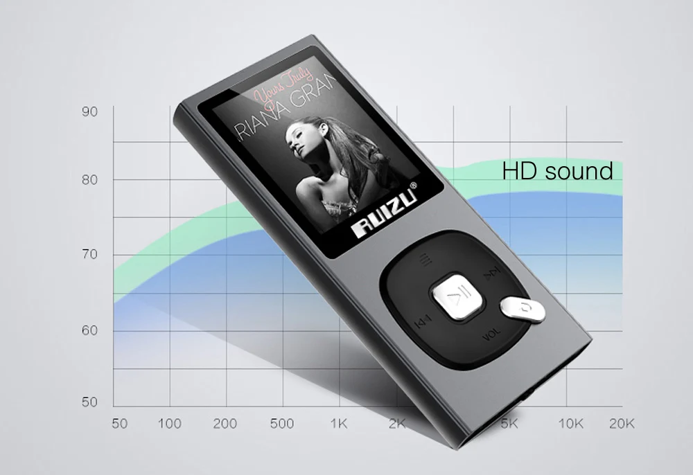MP3 плеер ruidu X28 8 Гб MP3/WAV/APE/WMA/FLAC высокое качество звука без потерь Музыкальный плеер с fm-рекордером Поддержка TF карты