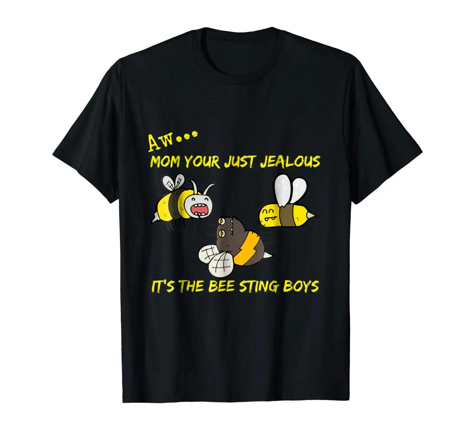 

Funny Bee T-Shirt 80s Rap Music Singing Bumblebee Hive Sting Print T hirt Harajuku Short Sleeve Men Top