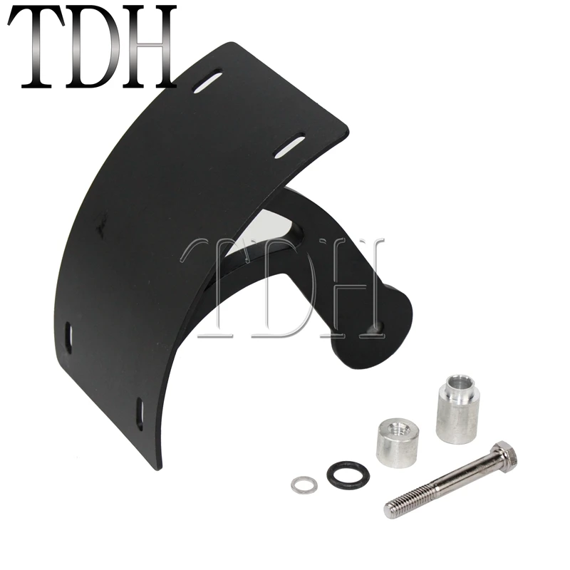 

Кронштейн для номерного знака с боковым креплением на мотоцикле с ЧПУ, изогнутый номерной знак, держатель для номерного знака на Suzuki 8-2006 для...