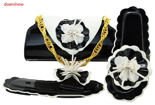 

Туфли doershow и сумка в комплекте, Женский комплект из обуви и сумки в итальянском стиле, комплект из итальянских туфель и сумочки, украшенный HVP1-1 для вечеринок