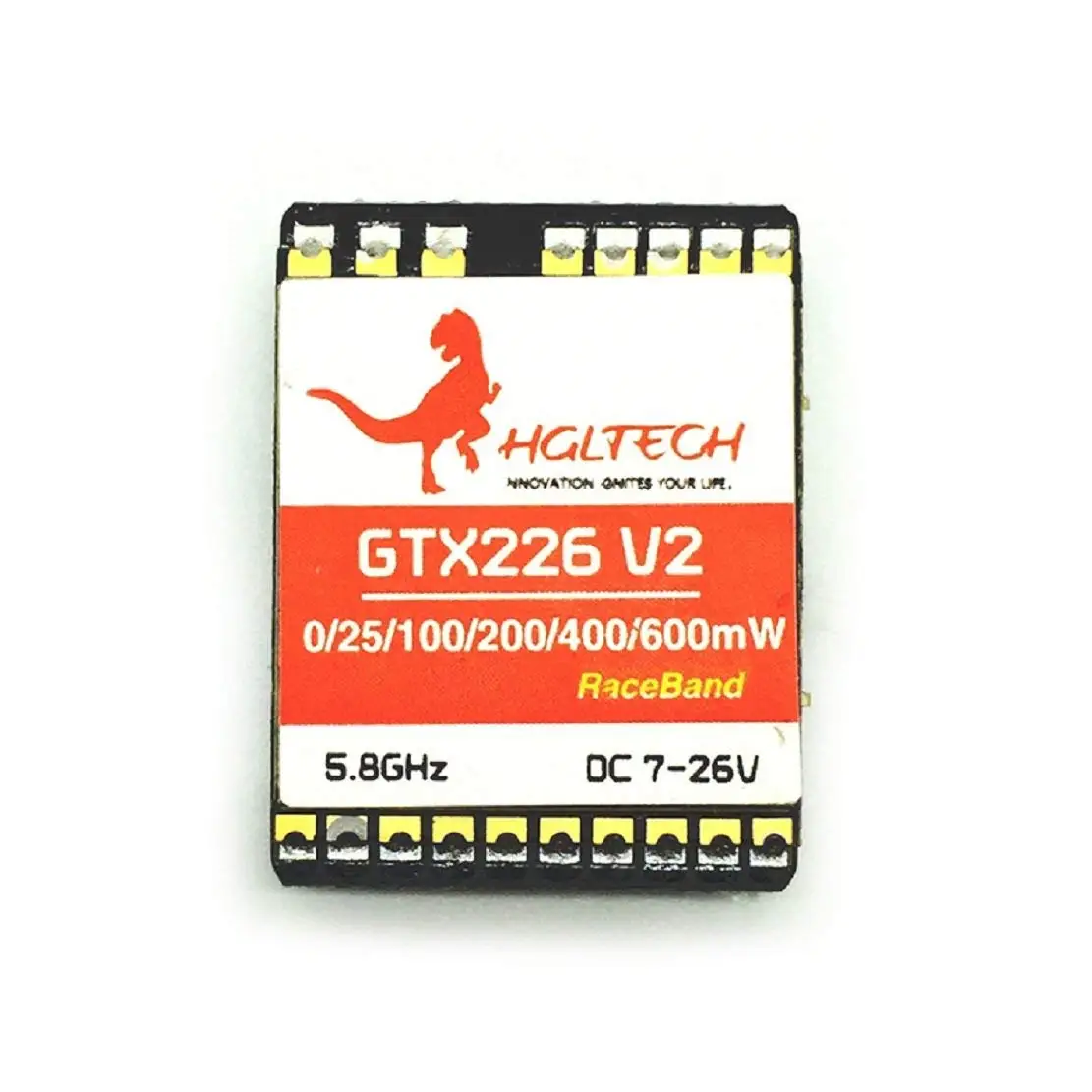 Переключаемый FPV-передатчик HGLRC GTX226 V2 5 8 ГГц 48 каналов 25 МВт 100 мВт 200 400 | Игрушки и