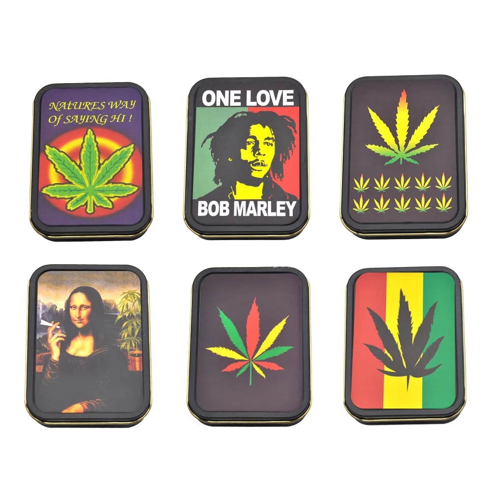 1 шт. металлический чехол для табака и силиконовая курительная трубка