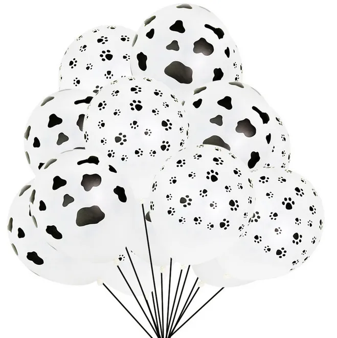 mix 20pcs 20 шт воздушные шарики из латекса с животными Тигр Зебра собака для вечеринки в стиле сафари джунгли вечерние шарики для День Рождения вечерние Декор Дети День рождения Globos - Цвет: mix 20pcs