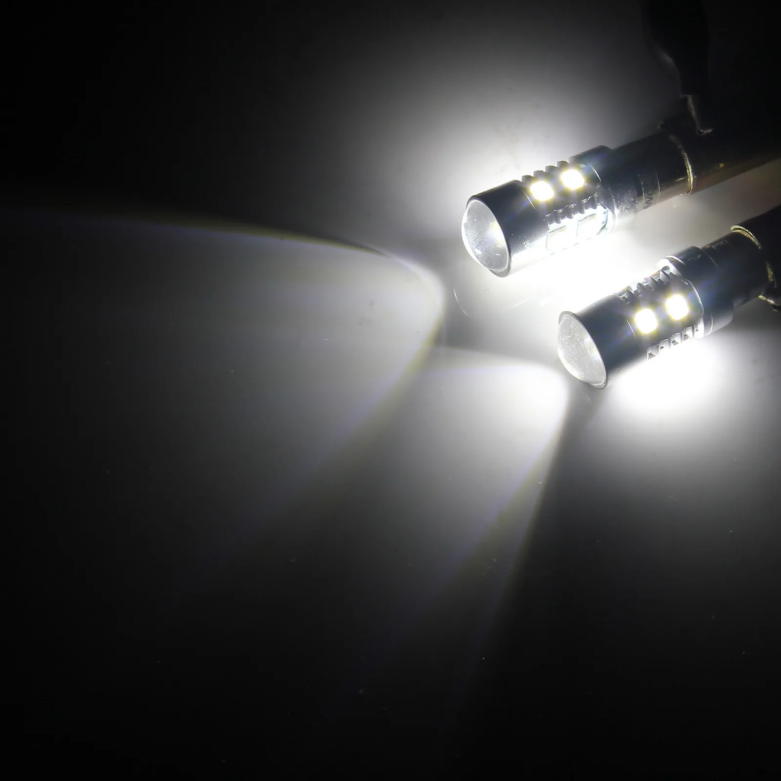 ANGRONG 2x белые BAY9s 435 H21W 10 SMD СВЕТОДИОДНЫЙ ные лампы дневсветильник света с обратным