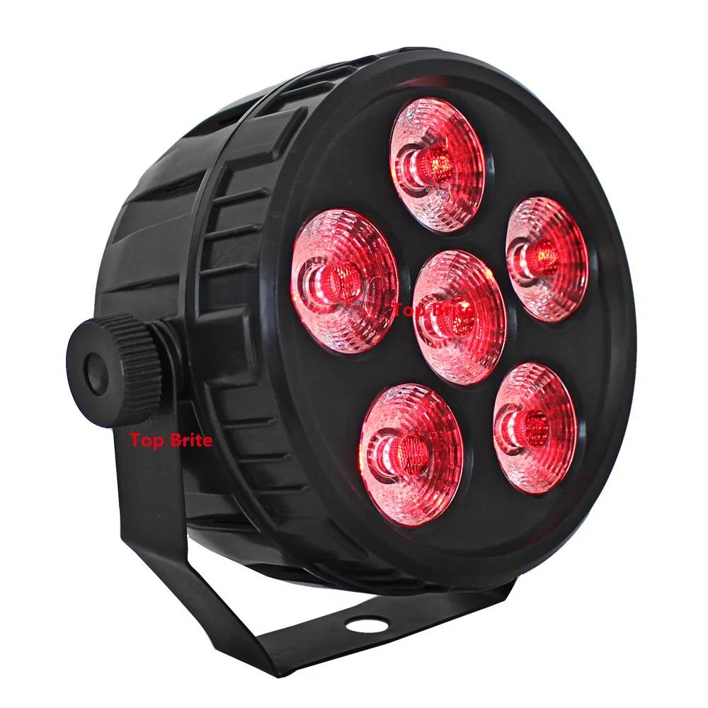 2 единицы DJ Needle Disco DMX лампа LED Par свет 6X6W RGBW Четырехцветные домашние Вечерние огни