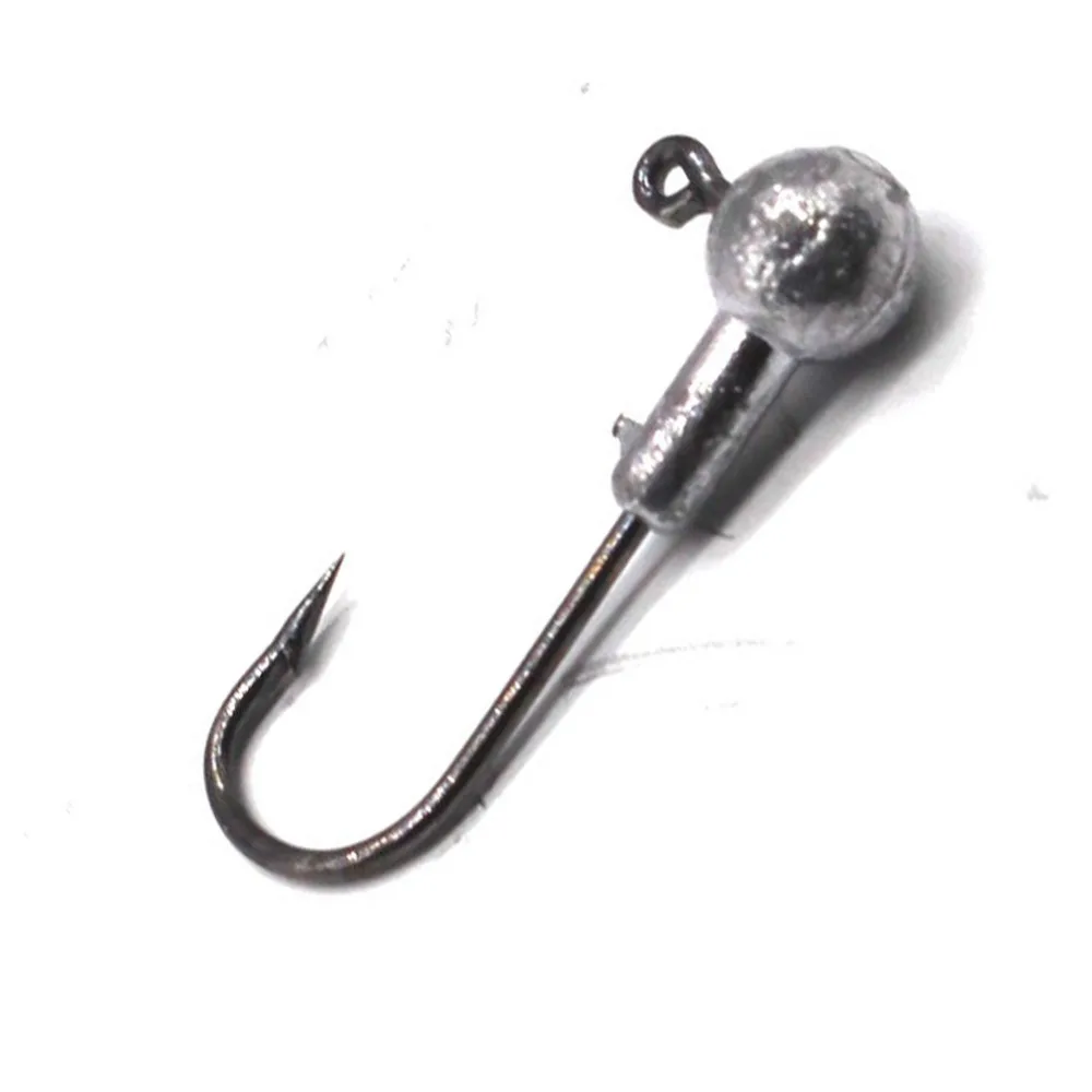 INFOF 1000pcs/lot Fishing jighead hooks Lead Head Hook Jigs Bait Hooks For Soft Lure Tackle | Спорт и развлечения