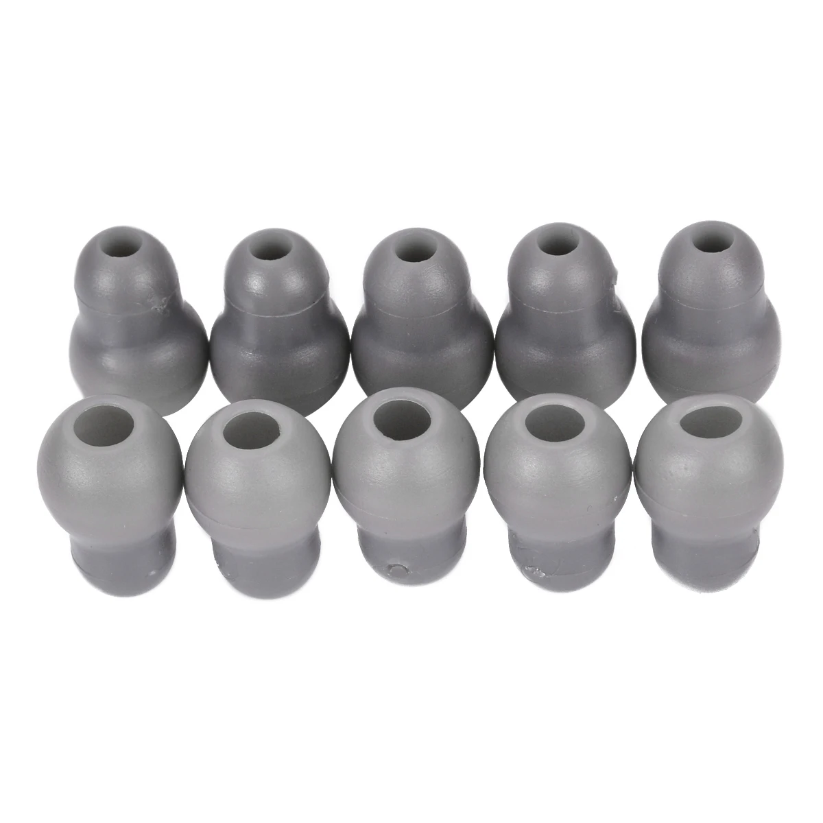 10pcs/Set Gray Silicone Stethoscope Earplug Comfortable Soft Eartips Earpieces for Littmann 13*20mm | Инструменты
