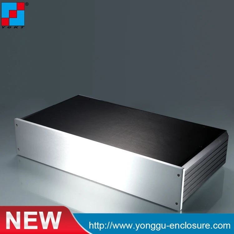 Алюминиевый усилитель мощности 438*88*230 мм (W H L) 2u шасси|amplifier chassis|amplifier ampamplifier power |