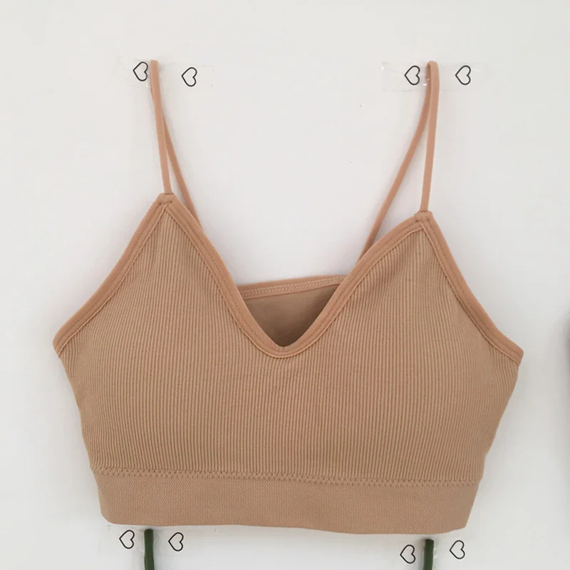 Женский топ без рукавов Wixra базовая футболка бретелек с открытой спиной и 6 видов