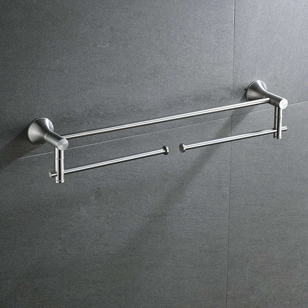 

Beelee настенный держатель для полотенец для ванной комнаты из нержавеющей стали для полотенец/рельс BA3201SS