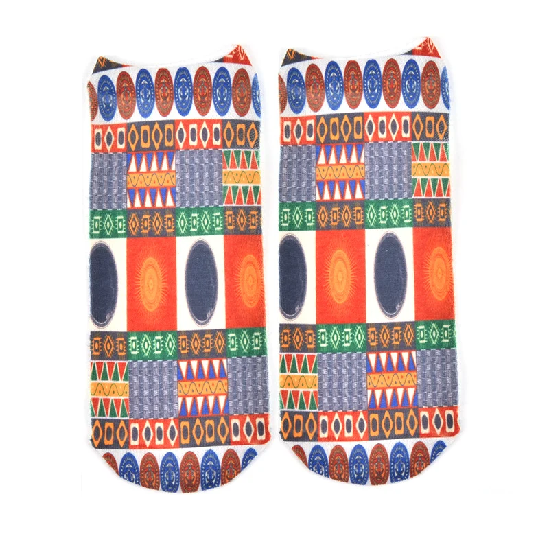 Носки с объемным рисунком из мультфильма носки леопардовым принтом черепом