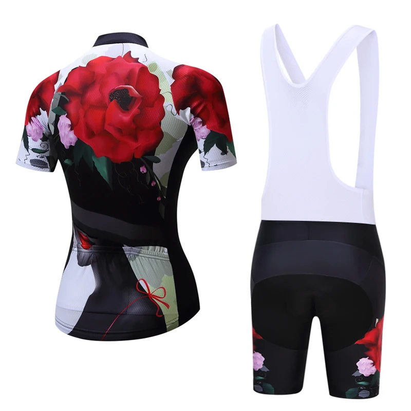 TELEYI MTB Ropa Ciclismo Джерси велосипедная Женская одежда для велоспорта черная красная