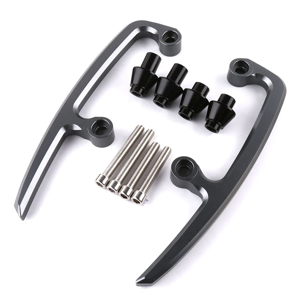 Алюминиевые задние поручни для мотоцикла с ЧПУ подлокотники пассажирского