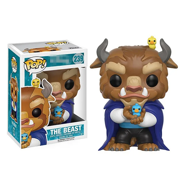 Новинка FUNKO POP официальная Красавица и Чудовище-зимний зверь, Кастон, Белль Виниловая фигурка коллекционная игрушка с оригинальной коробкой