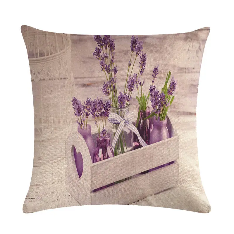 Бледно-лиловый homerdecor, чехол для подушки, Наволочки, покрытия для подушек размером 45*45 см диван-подушка для сидения, декоративный светильник - Цвет: 12