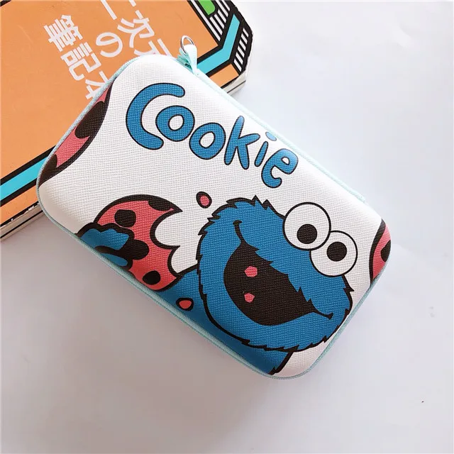 34 10 см* 16,2 см большая коробка для хранения Даффи медведь Сейлор Мун Единорог шаблон молнии сумка для наушников power Bank - Цвет: 34