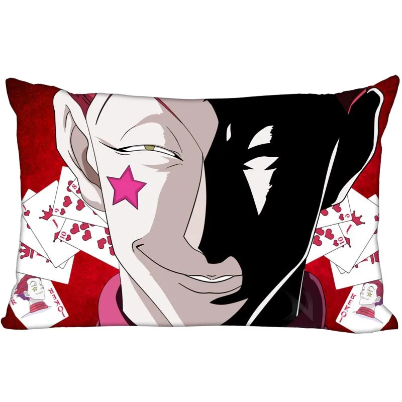 Наволочка на заказ HUNTER×HUNTER Hisoka 35X45 см, недорогая наволочка для отдыха с принтом в виде одной стороны, забавная прямоугольная наволочка в винтажном стиле