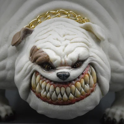 British Bulldog Dog Model Jewelry Resin Crafts Simulation Gift Car Home Decorations | Дом и сад