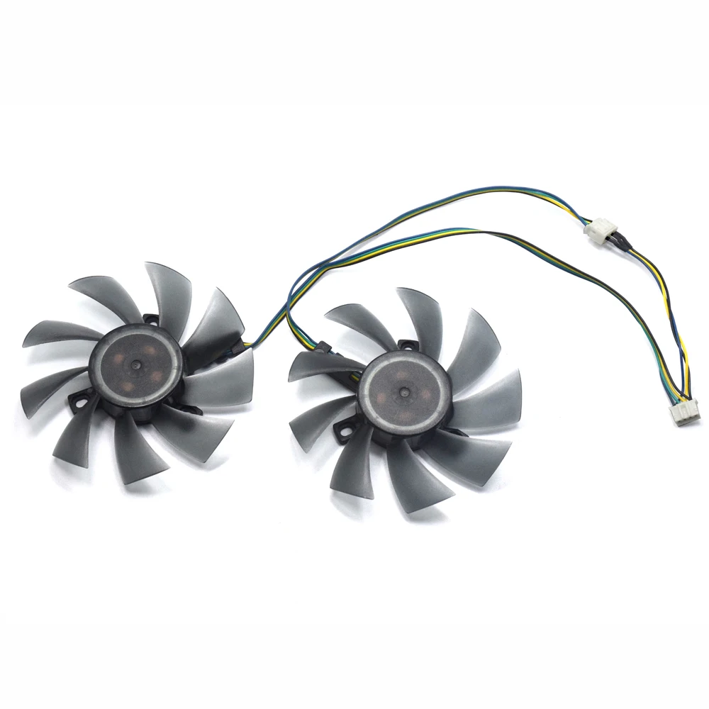 Кулер для видеокарты GIGABYTE RX580 Gaming вентилятор 2 шт./лот RX 580 VGA GPU 4pin 85 мм заменяет 4G/8G