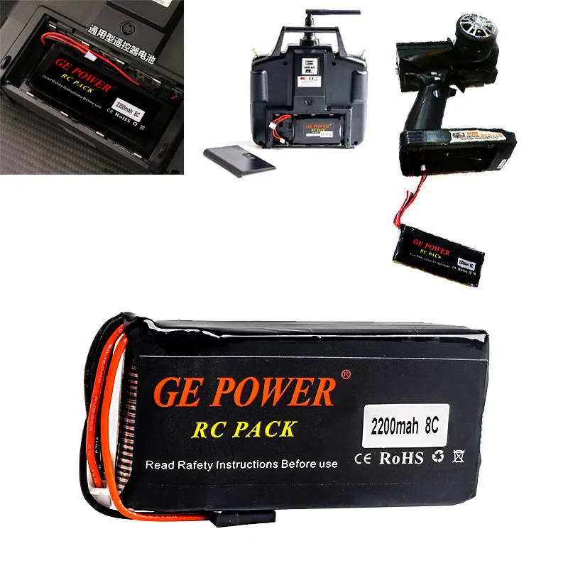 FS GT3B 11 1 V 2200mAh 8C 3S литий полимерный аккумулятор передатчика RC для GT2 T6EHP E 6EX WFLY 6A SKY