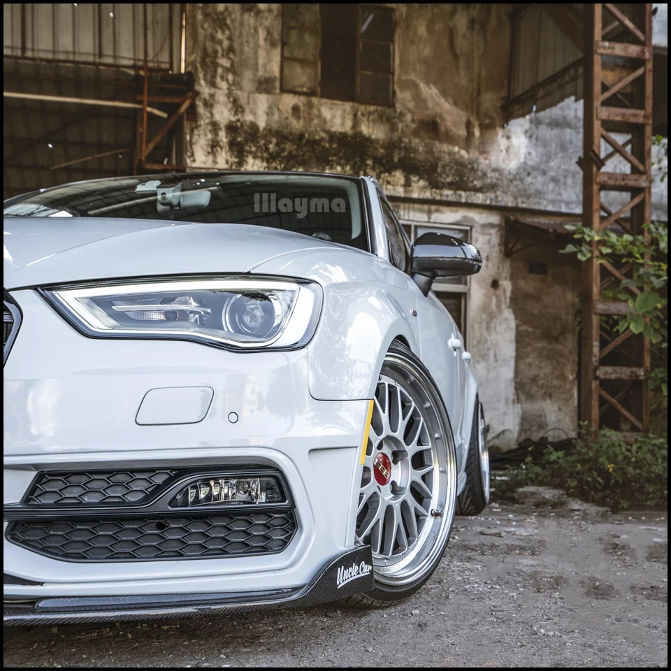 Зеркальное покрытие из углеродного волокна для Audi A3 8 V год A3 Sline S3 Автомобильное зеркало заднего вида колпачок(заменить