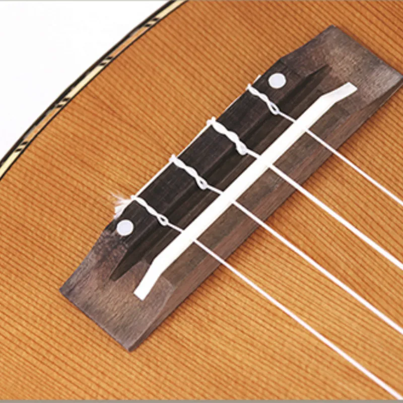 Укулеле 21 23 26 дюймов Solid Cedar Mini Электрический сопрано концертный тенор