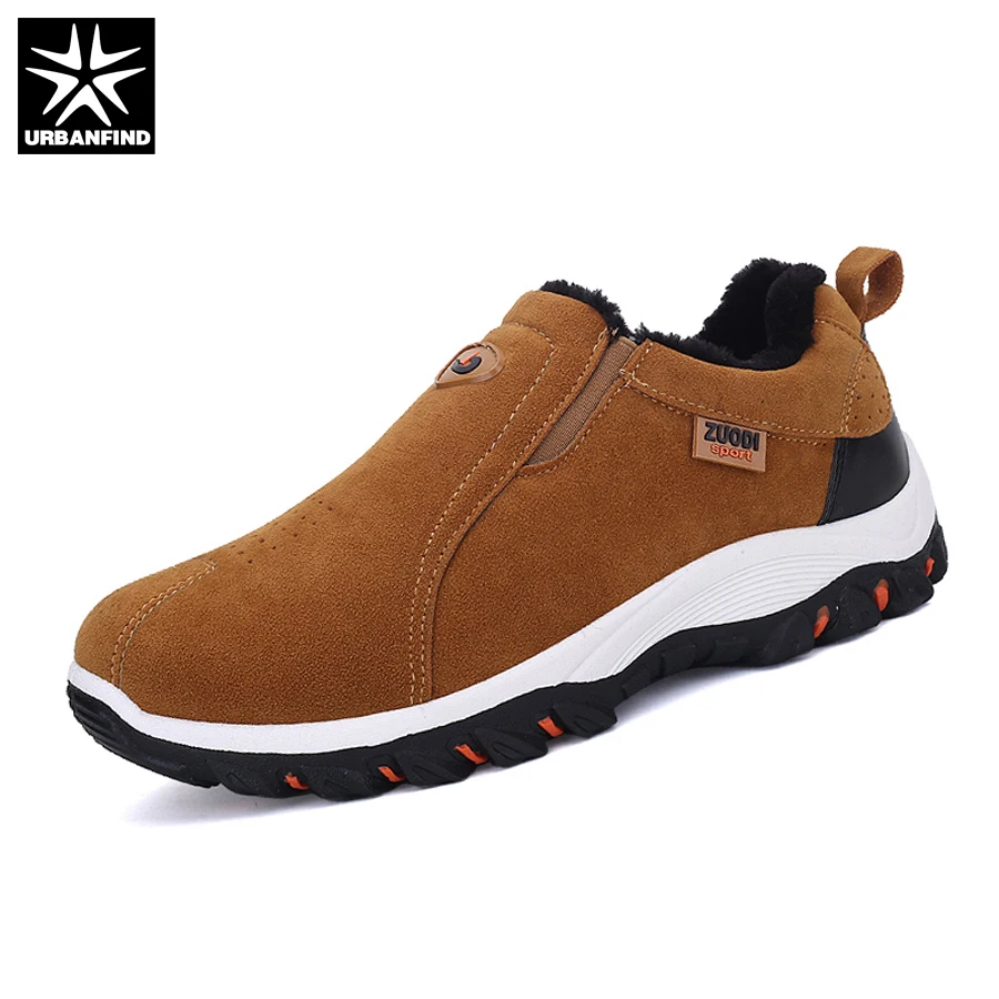 URBANFIND/Мужская зимняя обувь повседневные кроссовки большие размеры 39-47 Теплая
