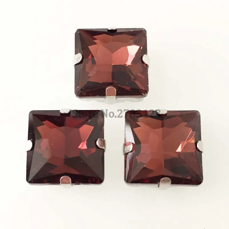 Красное вино квадратное хорошее качество AAA стекло Кристалл пришить на Свободные