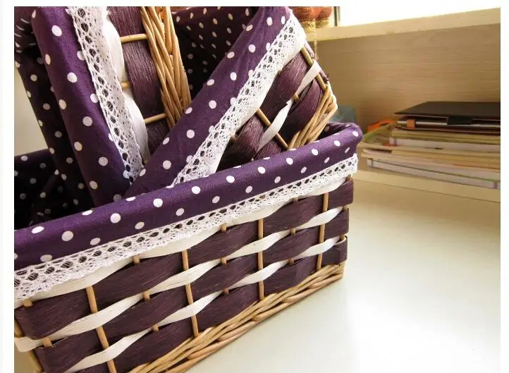 2016 Экологичные корзины из ротанга корзина для пикника и вина хранения грязной