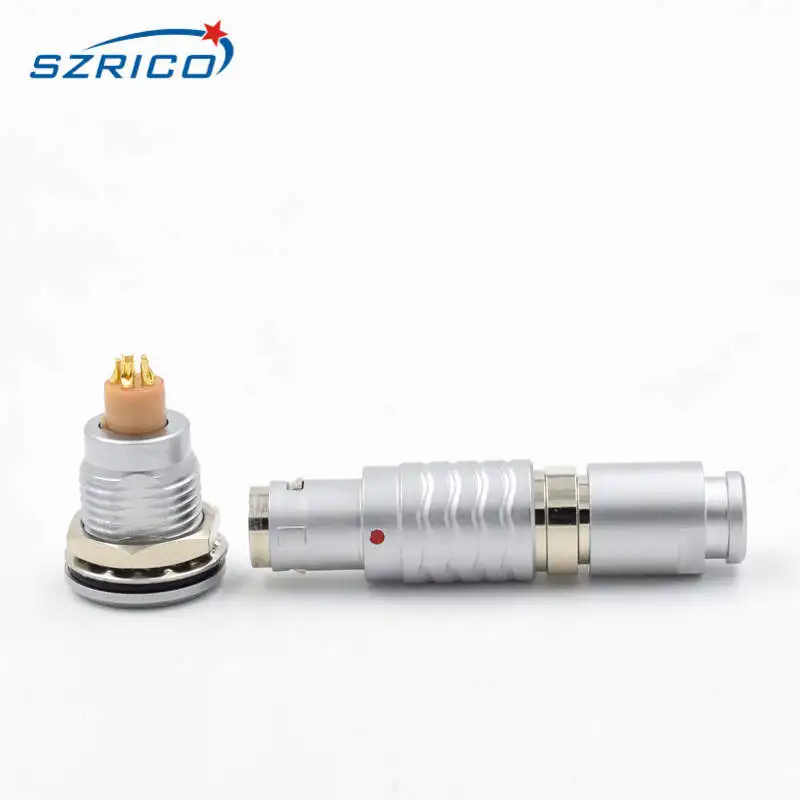 

M12 1T FGG EGG Plug Socket 5 Pin male female Waterproof Metal Circular Push Pull Connector