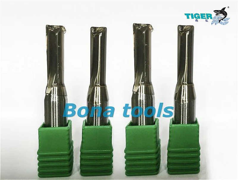 1/2*8*30 деревообрабатывающий фрезерный станок TIGER Tungsten Карбид ЧПУ резак TCT двойные