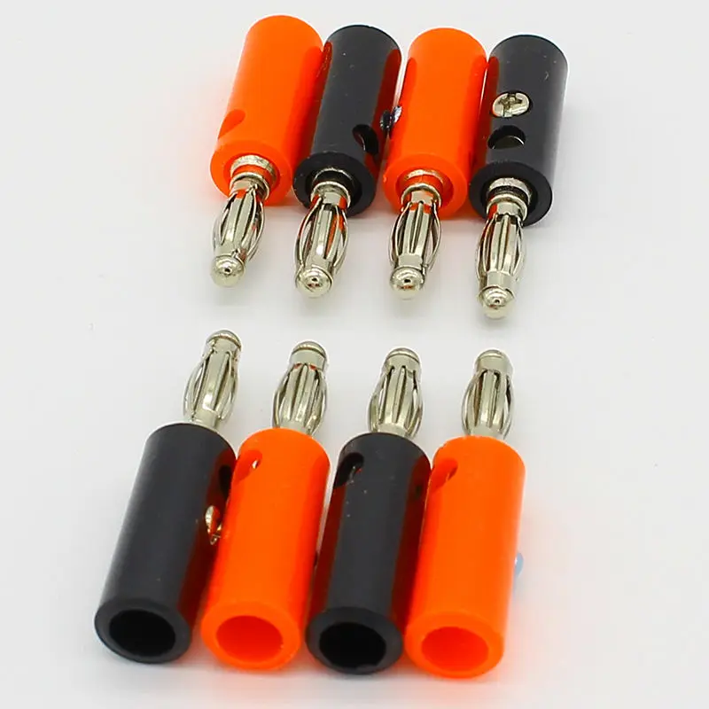 10 шт. черный и красный провод аудио динамик кабель Разъем типа &quotбанан&quot Разъемы