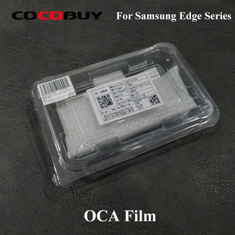 Novecel 50 шт. OCA Оптический прозрачный клей для samsung Galaxy S8 S9 GAODI MT KAWIN YMJ OCA клей lcd сенсорная стеклянная пленка для объектива