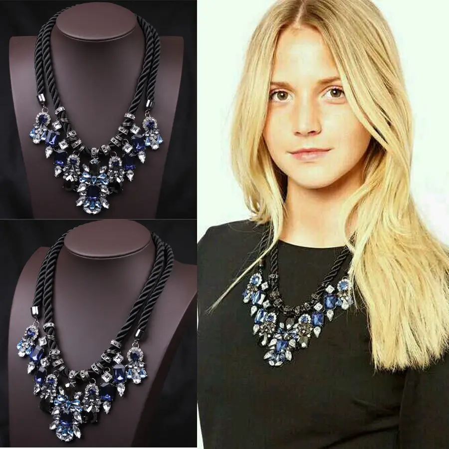 HOUDA 2017 Новый бренд женские массивные ожерелья Чокеры и кулон высокое качество