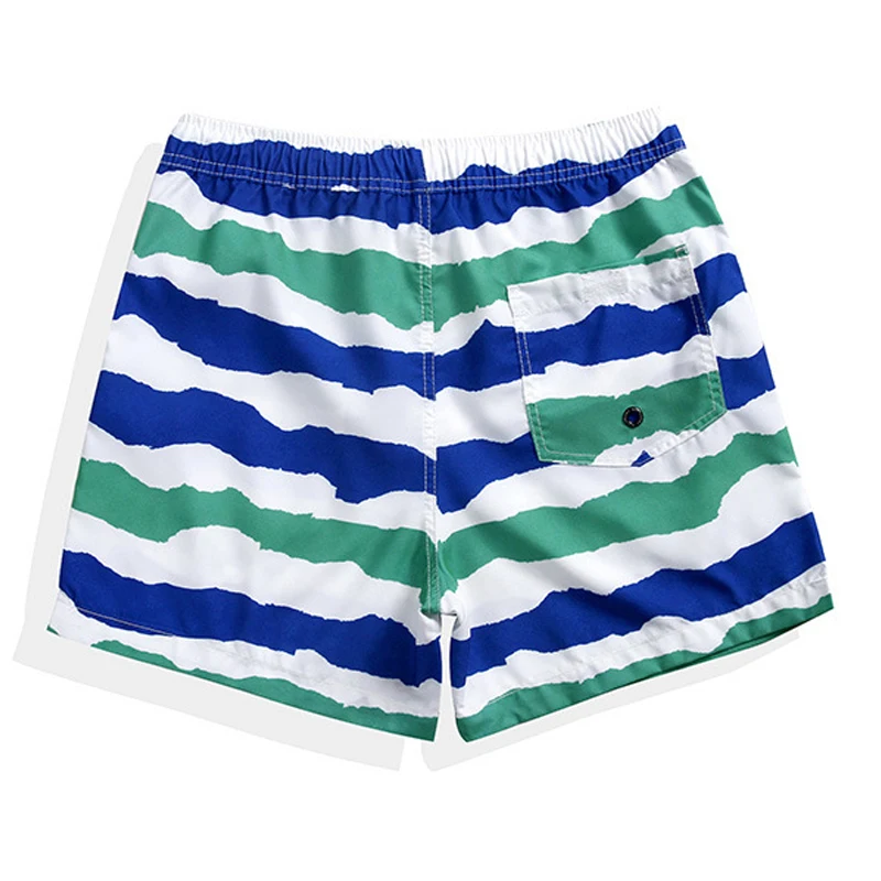 Мужские летние пляжный шорты купальник быстросохнущие пляжные штаны плавки для