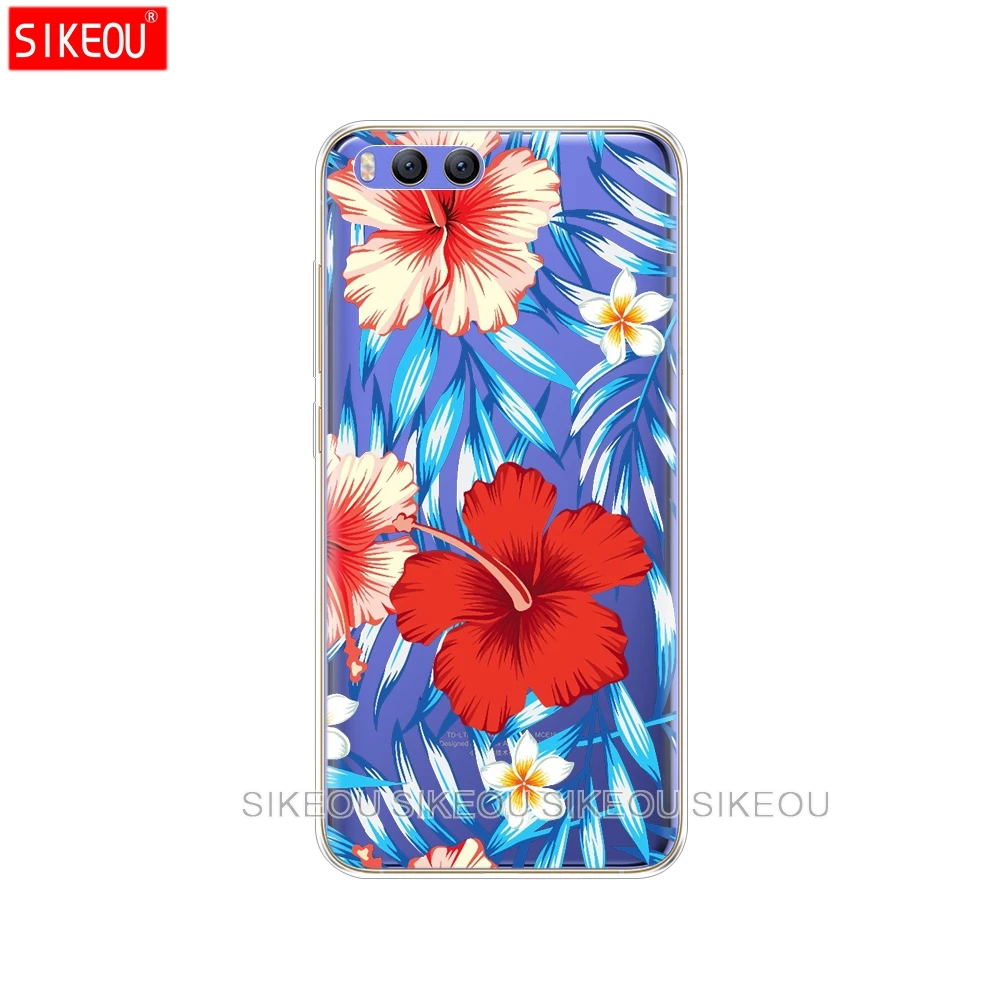 Силиконовый чехол для Xiaomi Mi 8 8SE A1 A2 5 5S 5X 6 Mi5 MI6 NOTE 3 MAX Mix 2 2S Мягкие зеленые листья 360