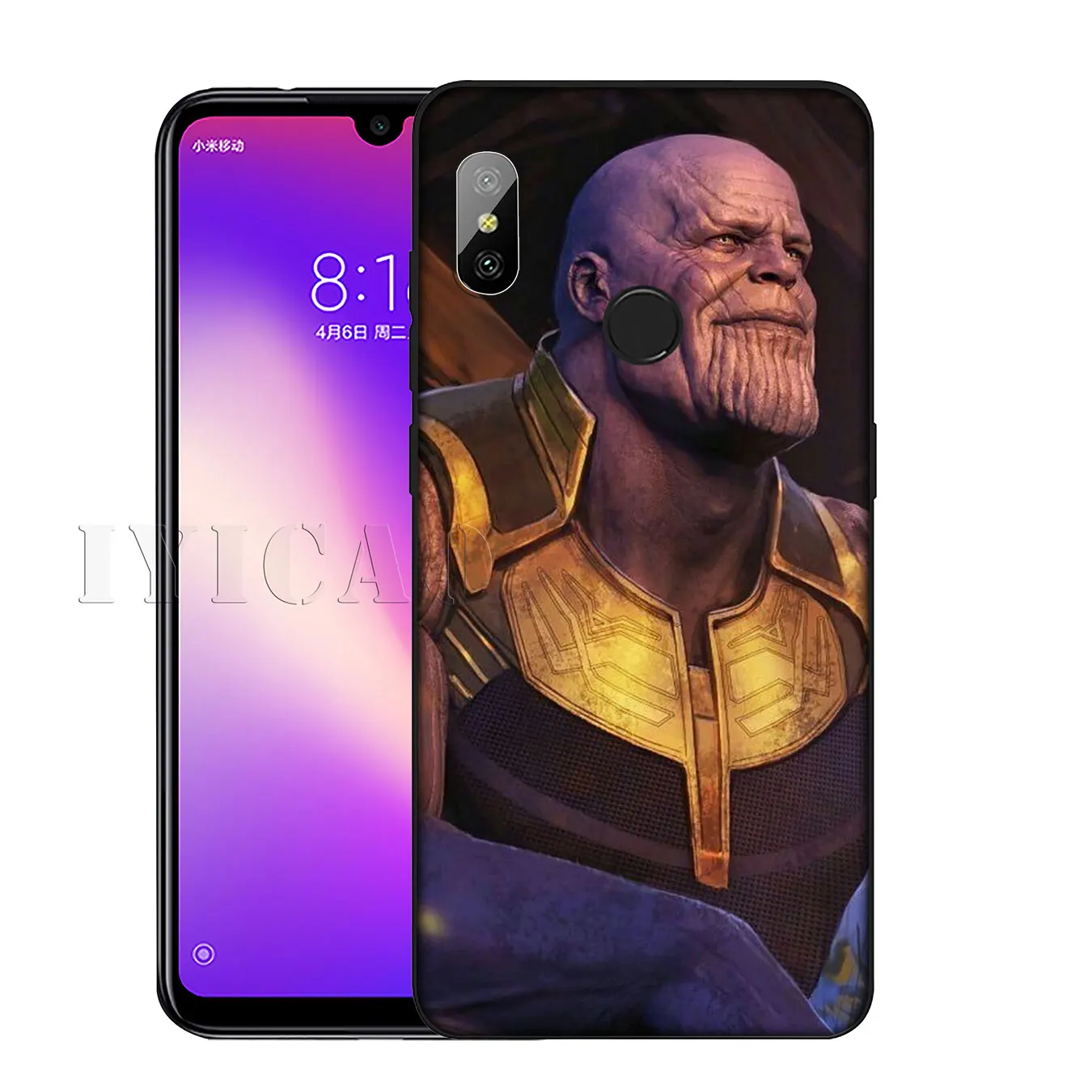 Мягкий чехол для телефона Deadpool Thanos Мстители Endgame Marvel железный человек Капитан