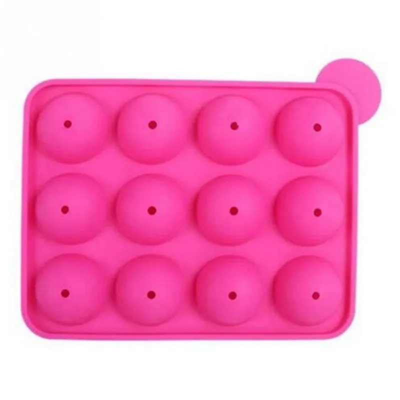 Лидер продаж 1 шт. круглая форма леденец 12 отверстий инструмент для выпечки