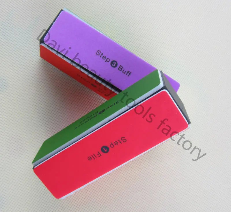 20 шт./лот буферные пилки для ногтей блок инструменты маникюра пилка ухода за