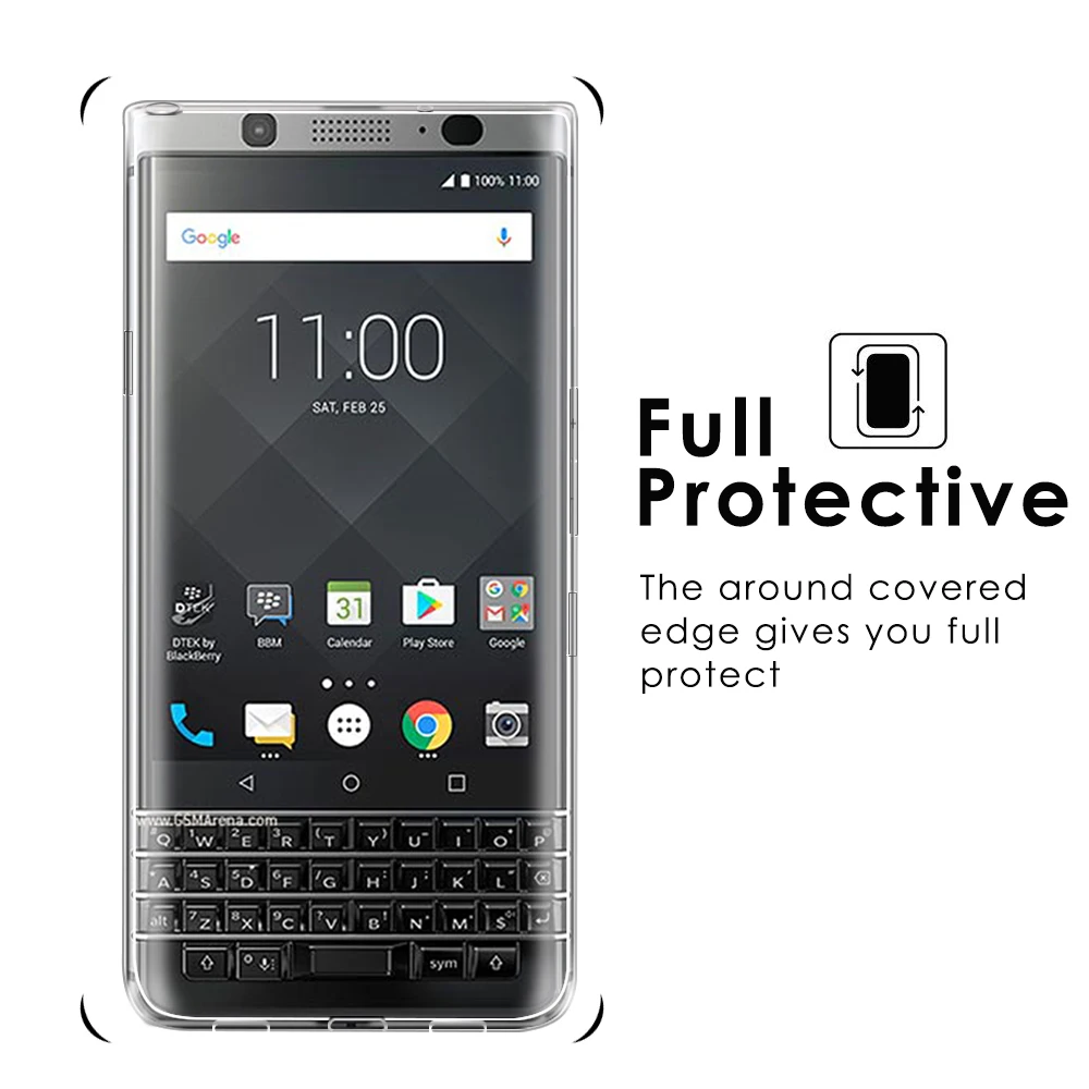 Sundatom супер мягкий Кристалл ТПУ телефона для blackberry keyone прозрачный силиконовый