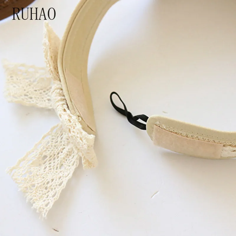 Летняя детская соломенная шляпа для девочек RUHAO|Мужские шляпы от солнца| |