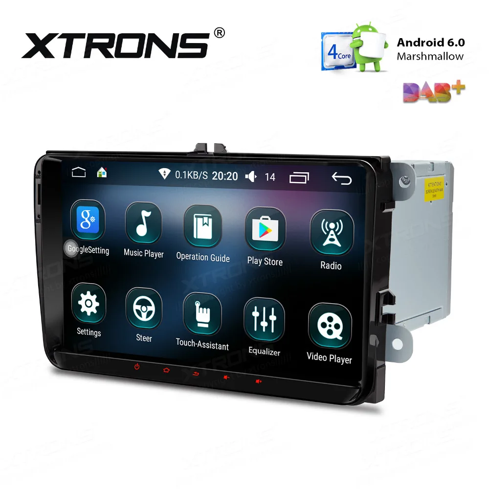 XTRONS 9 &quotAndroid головное устройство стерео радио gps Видео автомобильный dvd плеер для