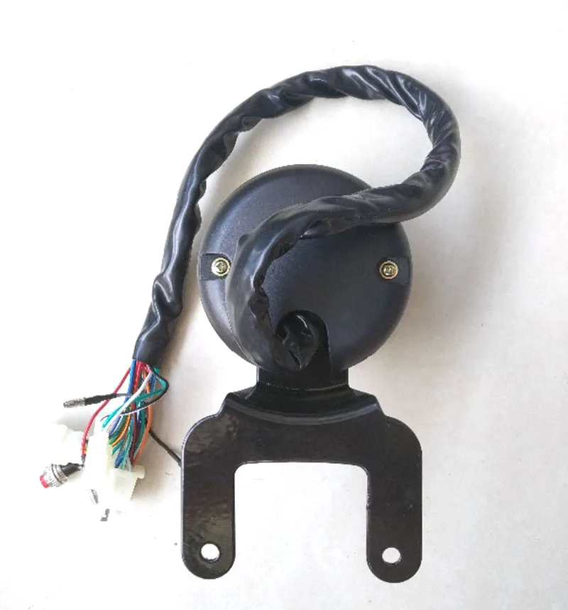 TKOSM Универсальный Ретро Цифровой мотоциклетный светодиодный Спидометр Одометр