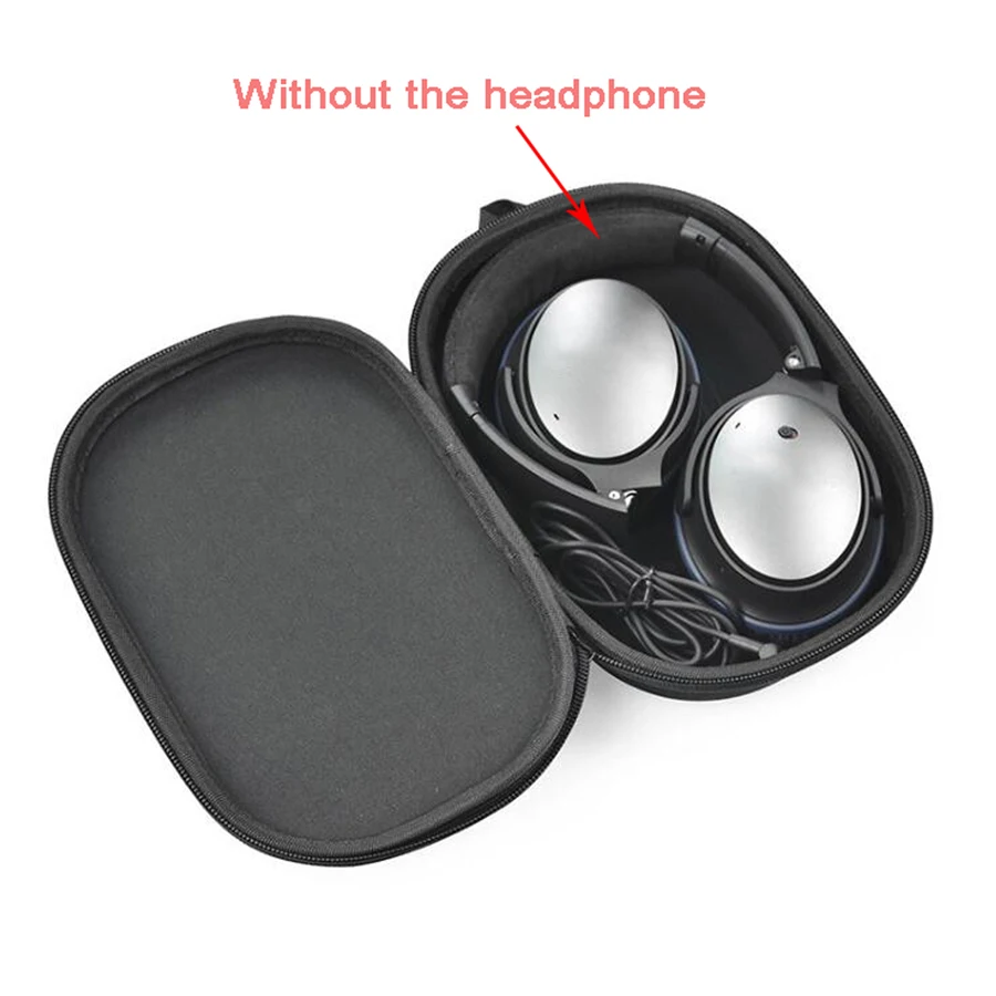 Чехол для наушников, сумка для BOSE QC15 QC25 QC35, портативная гарнитура для хранения, для путешествий, защитная крышка для наушников, Жесткий Чехол для переноски