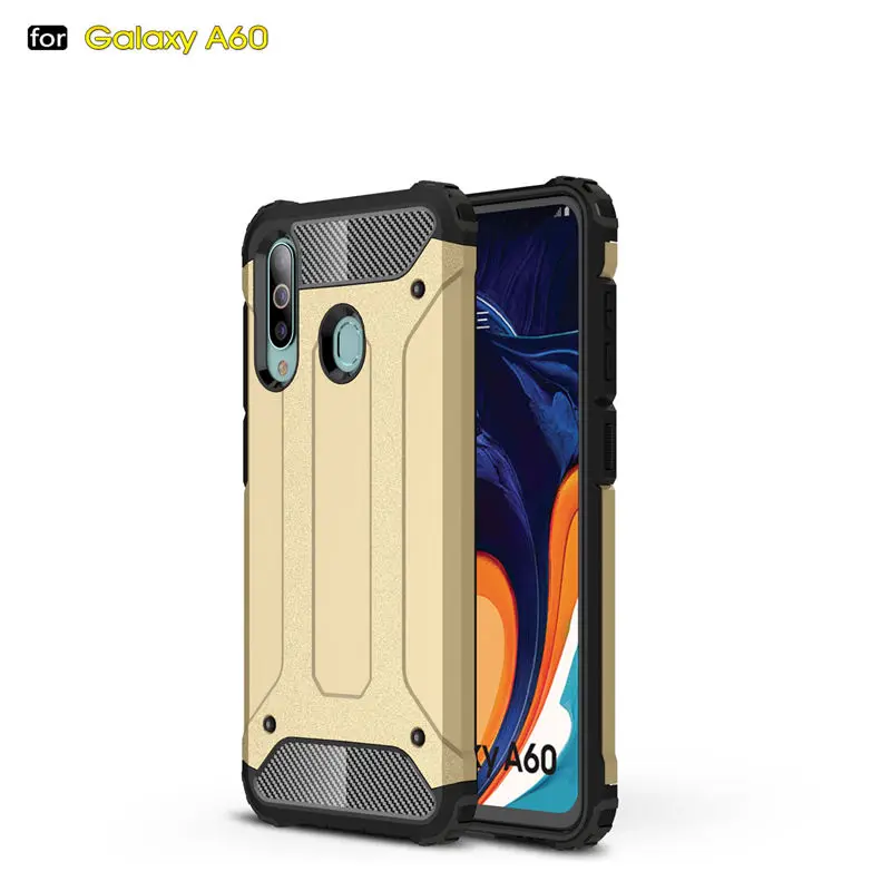 Силиконовый противоударный чехол для Samsung Galaxy M10 M20 M30 A10 A20 A30 A40 A50 A60 A70 A20e A40S Armor Hybrid